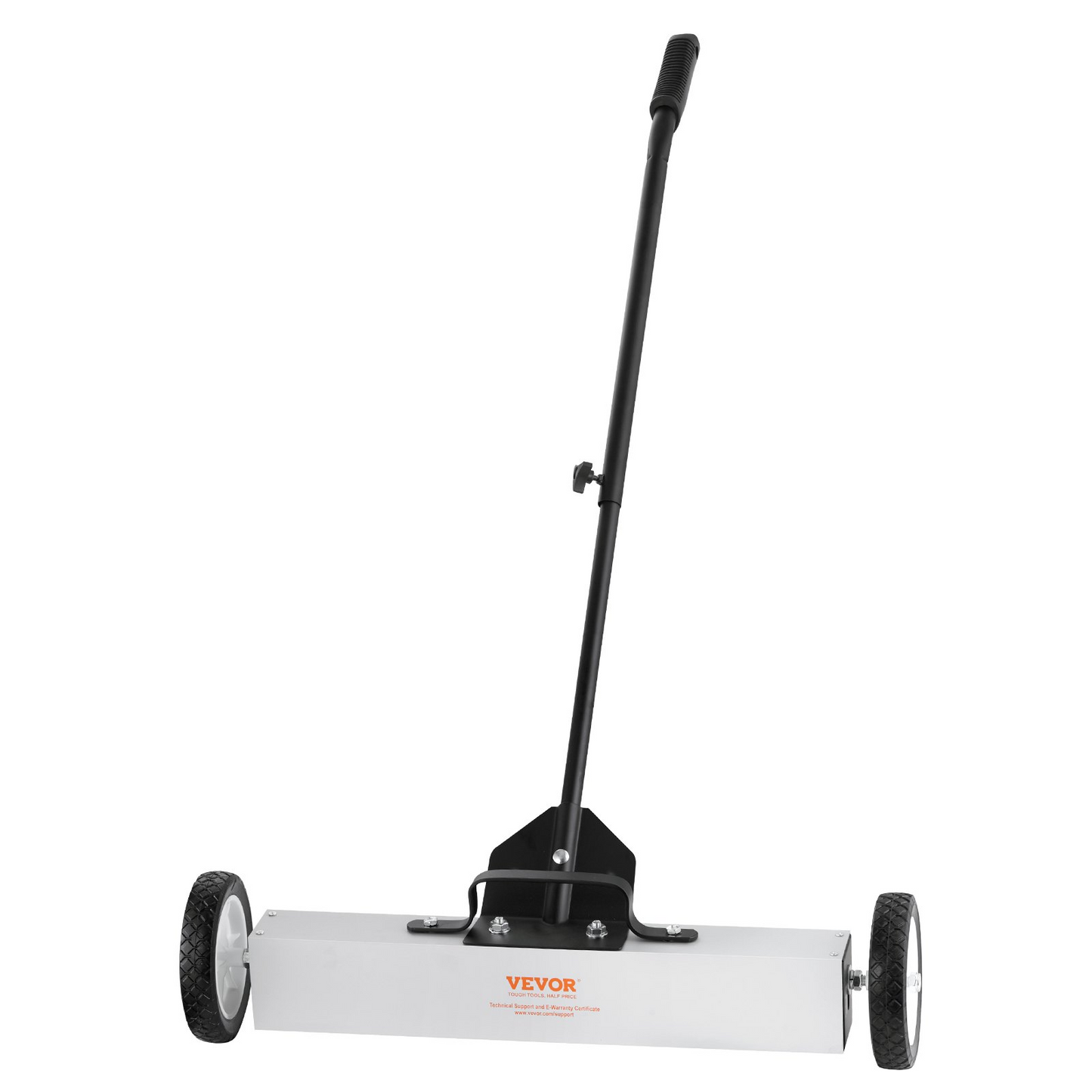 VEVOR 50Lbs Rolling Magnetic Sweeper with Telescoping Handle – Heavy-Duty Magnetic Pickup for Workshop, Garage, and Yard Cleanup
