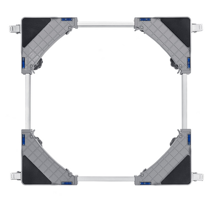 VEVOR Mini Fridge Stand - Heavy-Duty Adjustable Base for Washing Machines, Refrigerators, and Mini Fridges - 400 lbs Load Capacity - Universal Mobile Stand with Locking Swivel Wheels