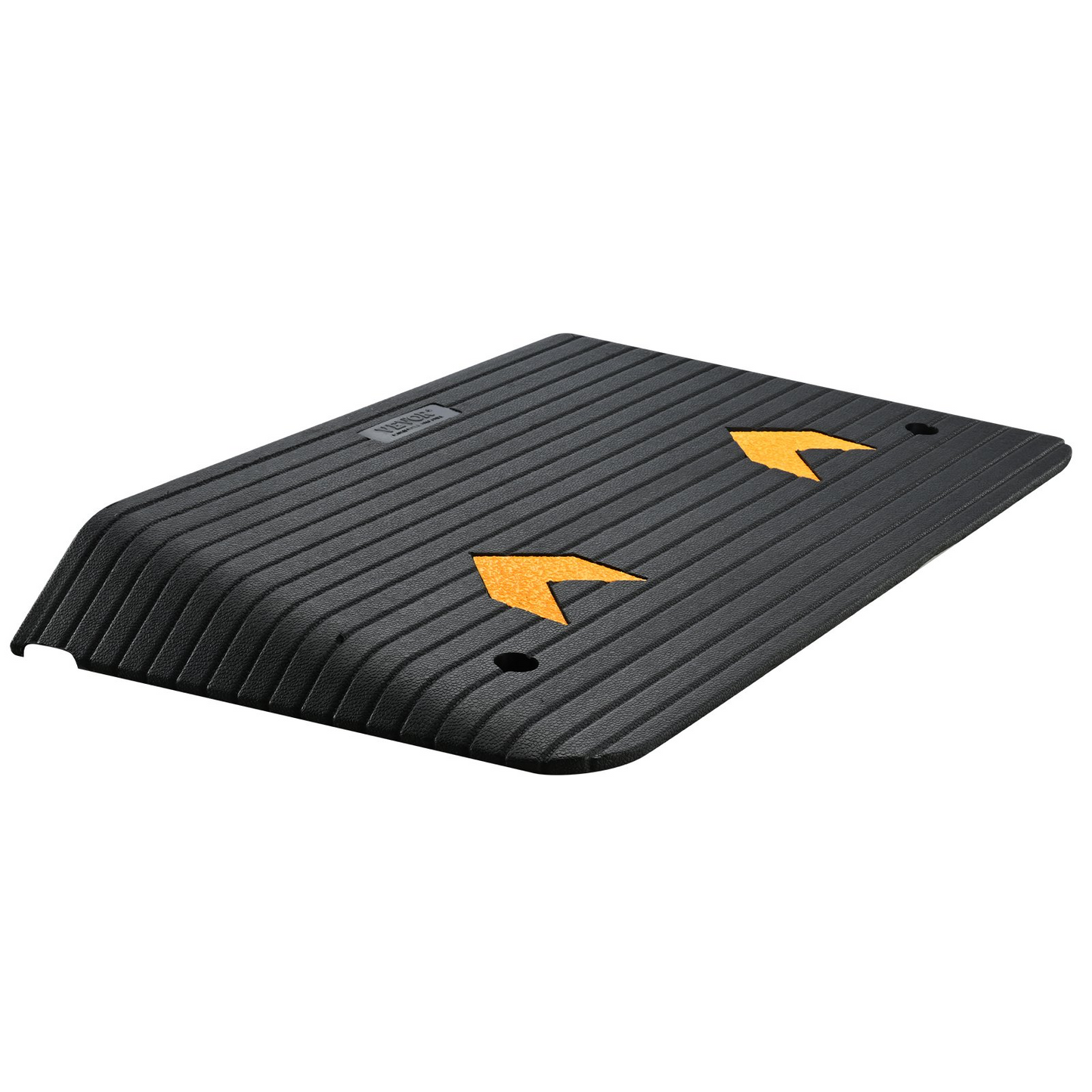 VEVOR Upgraded Rubber Threshold Ramp, 3.5" Rise Door Ramp with 1 Channel