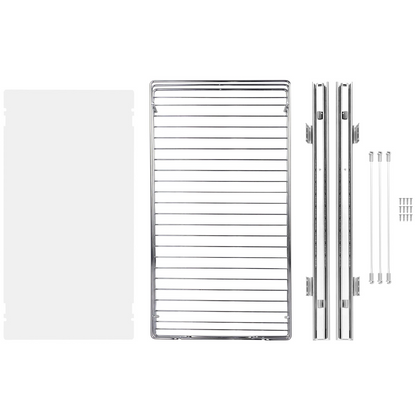 VEVOR Pull Out Cabinet Organizer, 11"W x 21"D, Heavy Duty Slide Out Pantry Shelves, Chrome-Plated Steel Roll Out Drawers for Kitchen, Bathroom & Under Sink Storage