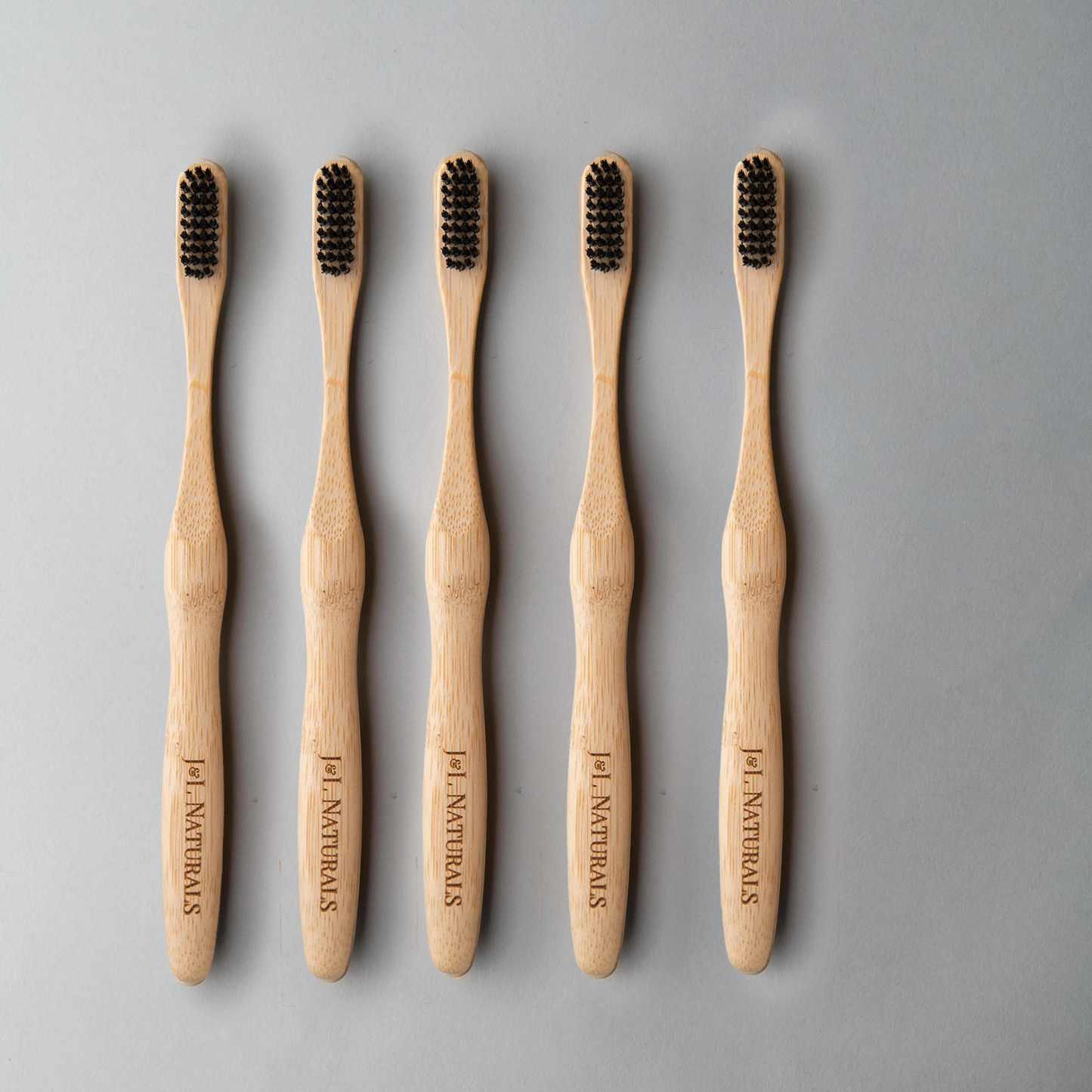 Bamboo Toothbrush Bundle (5-Pack) - Eco-Friendly Oral Care