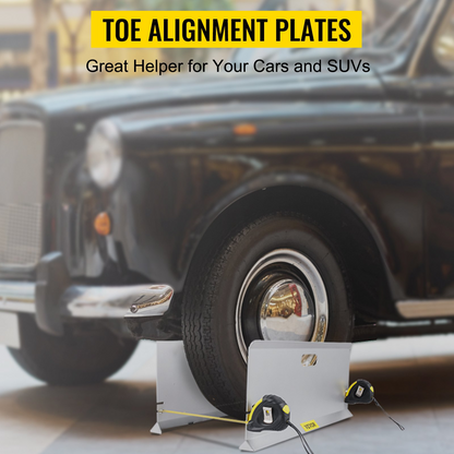 VEVOR Wheel Alignment Tool - High Quality Toe Plates without Probes