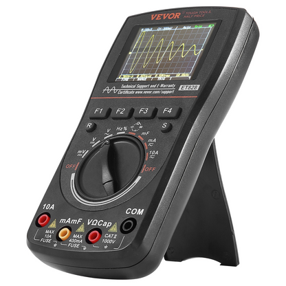 VEVOR 2-in-1 Handheld Digital Oscilloscope – High Precision, Portable Multimeter for Automotive Repair