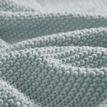 INK+IVY Bree Knit Throw Blanket - Ultra-Soft, Cozy, 100% Acrylic, Machine Washable, Charming Cottage Look