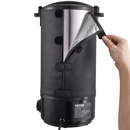 VEVOR 10L Electric Wax Melter for Candle Making | Large Capacity, Easy Pour Spout, 9-Level Temperature Control