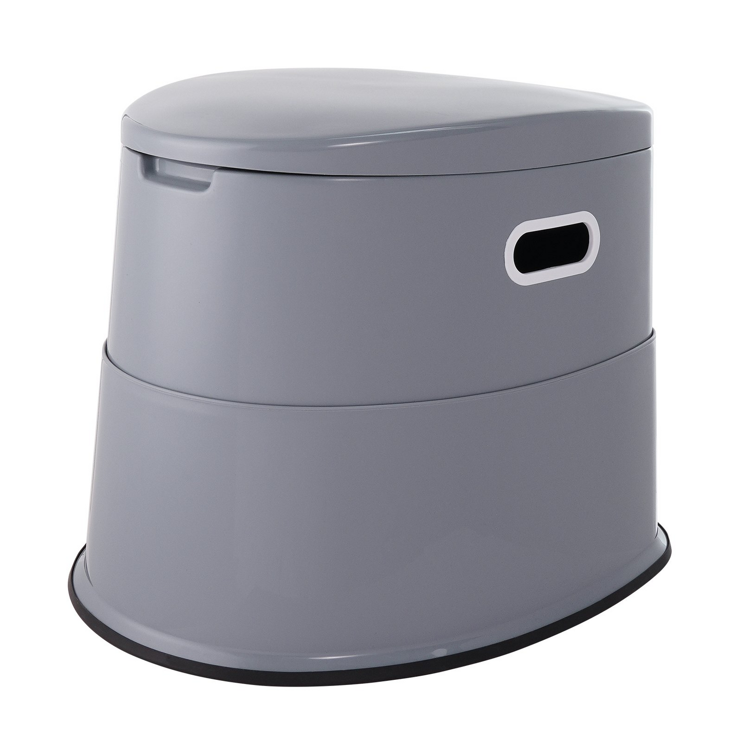 VEVOR Portable Camping Toilet - 1.3 Gallon Porta Potty with Removable Paper Holder, Dual Lids for Odor Control, Lightweight & Durable for Outdoor Adventures