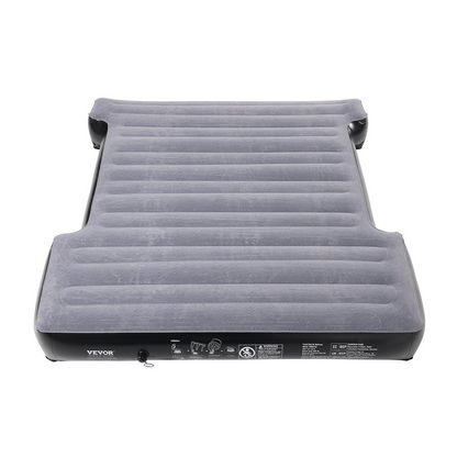 VEVOR Truck Bed Air Mattress - Inflatable Camping Bed for Short Truck Beds, with 12V Air Pump, 600 lbs Load Capacity, Includes Pillows and Carry Bag