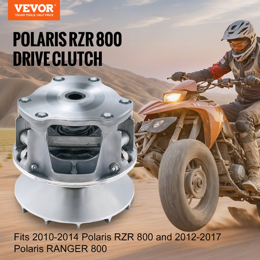 VEVOR Primary Drive Clutch for Polaris RZR 800 & Ranger 800 (2010-2017) - High-Performance, Durable Alloy, Easy Installation