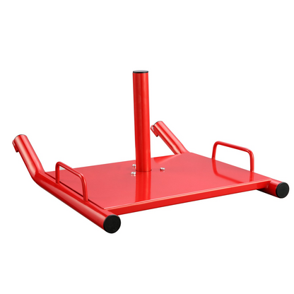 VEVOR Weight Training Pull Sled - Fitness Strength Speed Training Sled for Athletic Exercise and Speed Improvement - Red