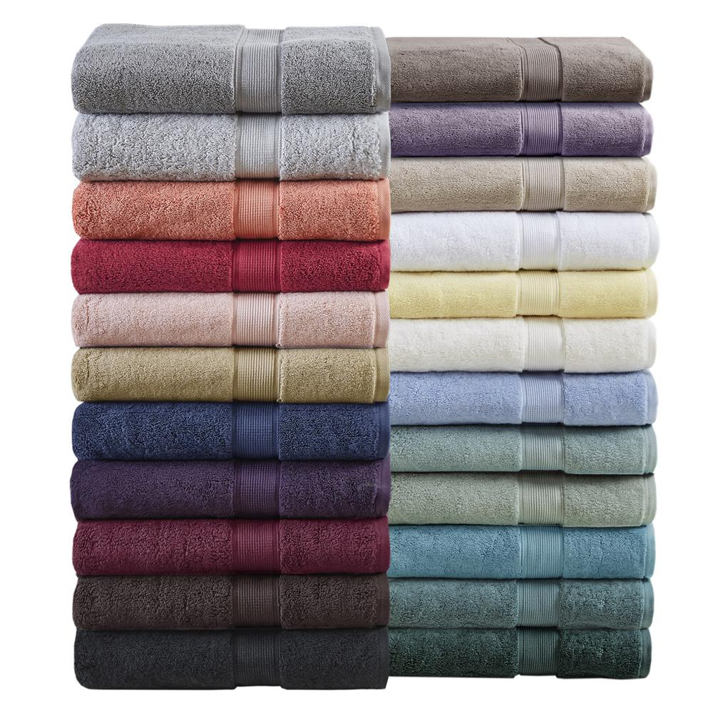 Luxurious 100% Cotton 8 Piece Antimicrobial Towel Set - Premium Quality & Extra Absorbent