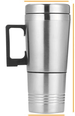 Portable Electric Car Water Keep Warmer Coffee Mug-2