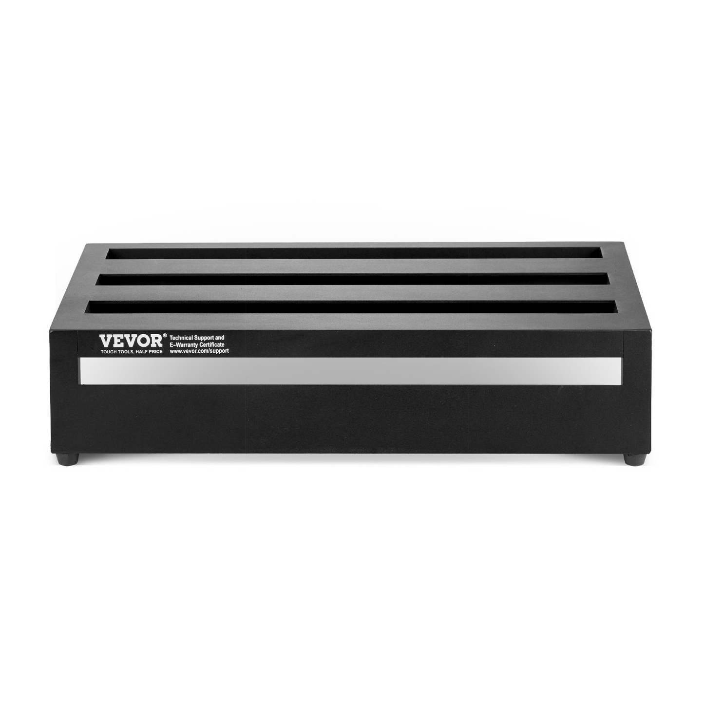 VEVOR Lightweight Aluminum Alloy Guitar Pedal Board - Accommodates 10-12 Pedals, Professional, Sturdy & Portable - Ideal for Musicians