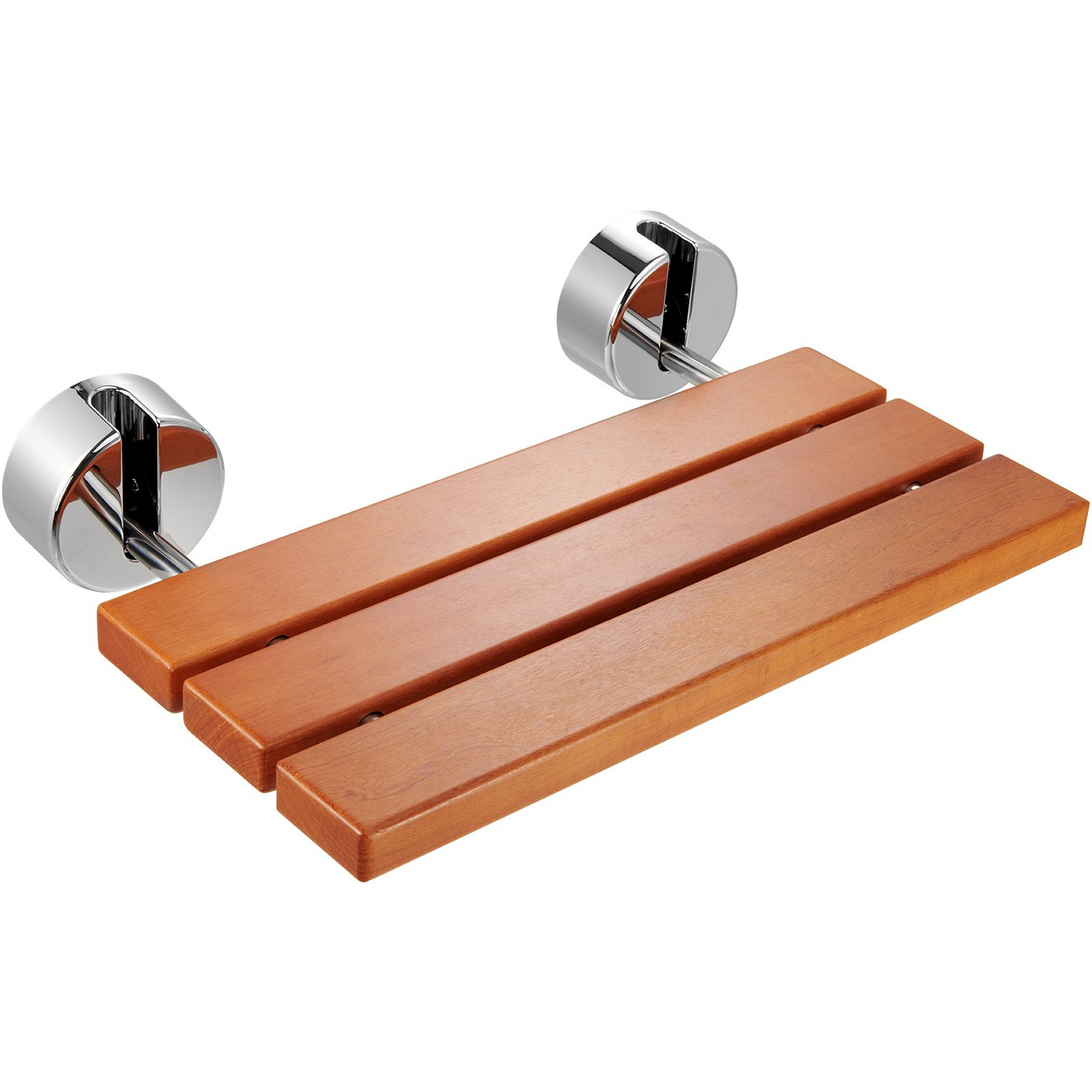 VEVOR Folding Teak Shower Seat - Premium, Space-Saving Shower Bench for Comfort and Safety