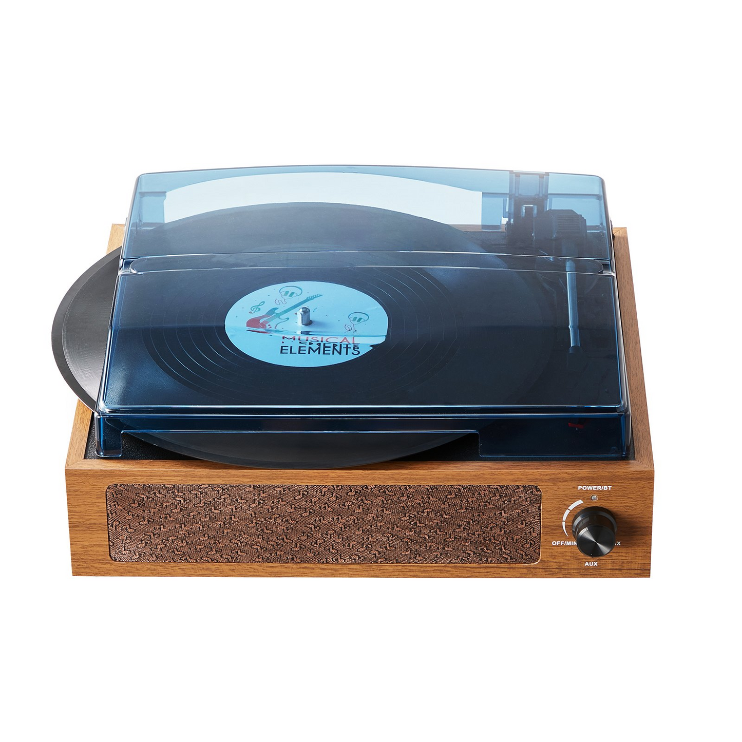 VEVOR 3-Speed Vinyl Record Player - Bluetooth Turntable with Built-in 3W Speaker, Magnetic Cartridge, and RCA Outputs - Ideal for 33/45/78 RPM Vinyl Records