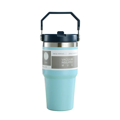 Portable Car Cup Stainless Steel Coffee Tumbler-1