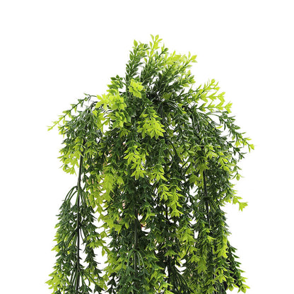 Artificial Hanging Vivid Green Dense Fern Plant 30" UV Resistant-2