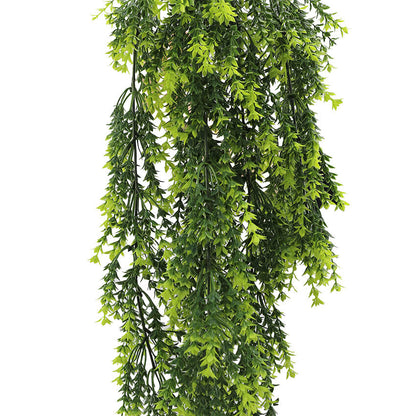 Artificial Hanging Vivid Green Dense Fern Plant 30" UV Resistant-4