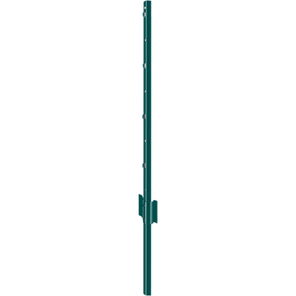 VEVOR 3 Feet Fence Post - 10 Pack Heavy Duty Green T-Post for Durable Metal Fencing