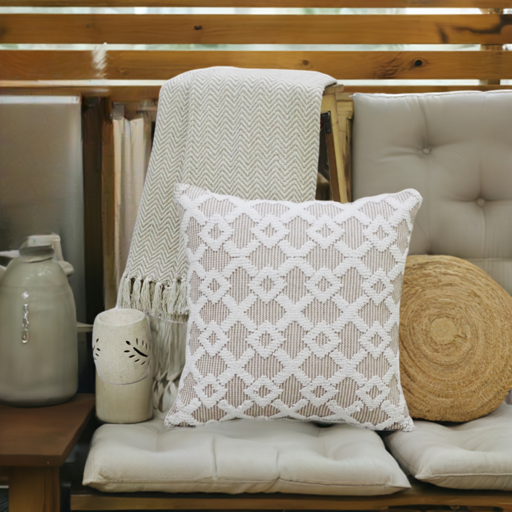 Elegant 20x20 Decorative Accent Throw Pillow - Elevate Home Decor with Sophistication & Comfort