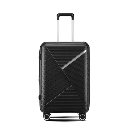 Expandable 4-Piece Luggage Set (14/20/24/28) - Lightweight, Durable, 360° Spinner Wheels, TSA Lock - Perfect for Business Travel & Vacations