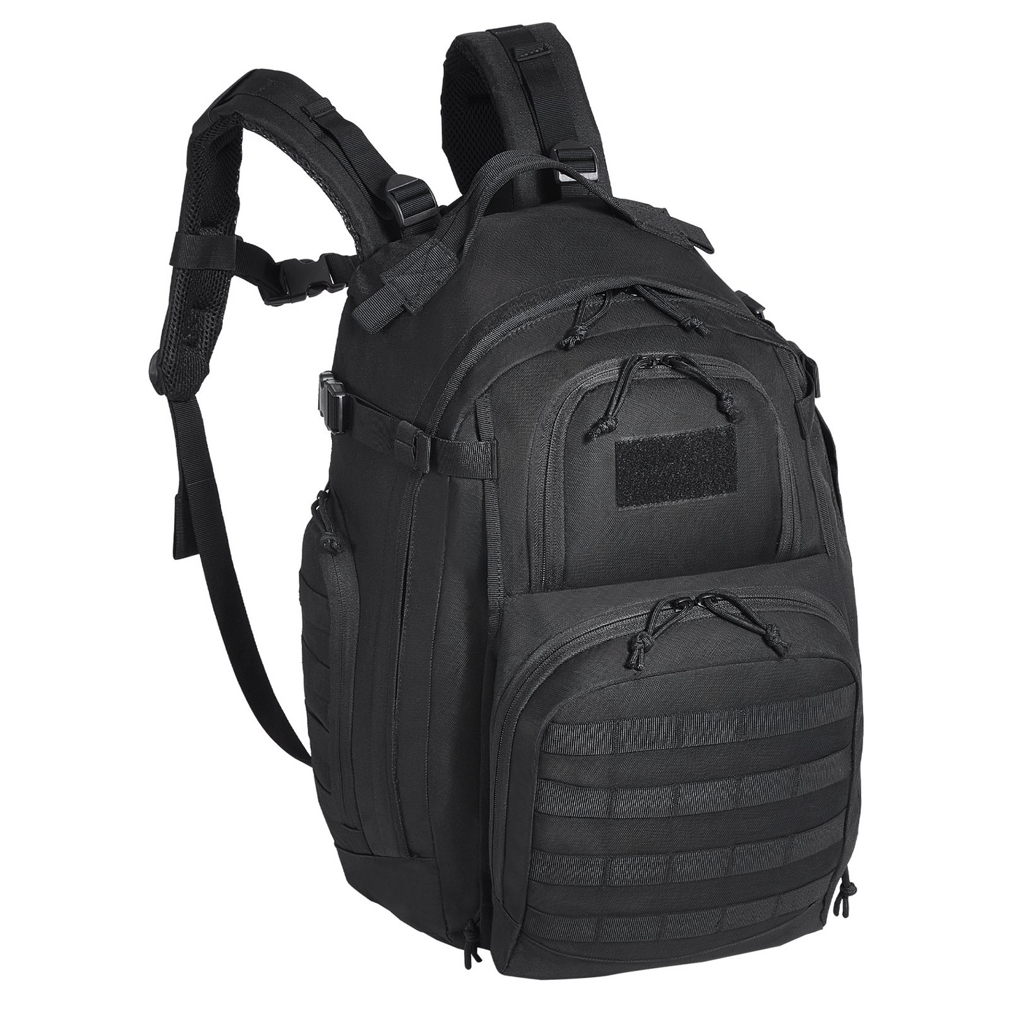 Tactical Backpack 40L – Military-Grade, Molle System, Sponge Padded for Camping, Trekking & Outdoor Use, Black