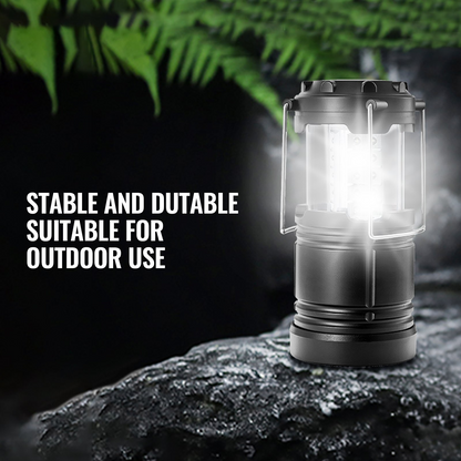 VEVOR LED Camping Lanterns - 4-Pack, Collapsible & Battery Operated - Ultra Bright & Durable for Camping, Hiking & Emergency Situations