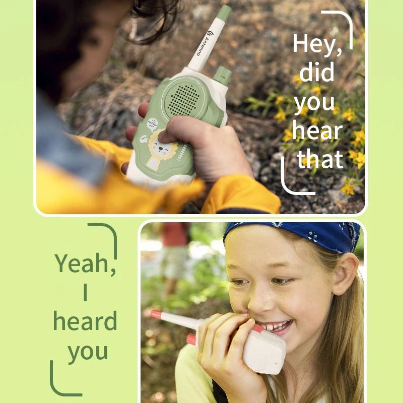 Kids Walkie-Talkie Radio Toy - Fun & Educational Communication Device for Little Adventurers – Perfect for Indoor & Outdoor Play, Fosters Teamwork & Creativity