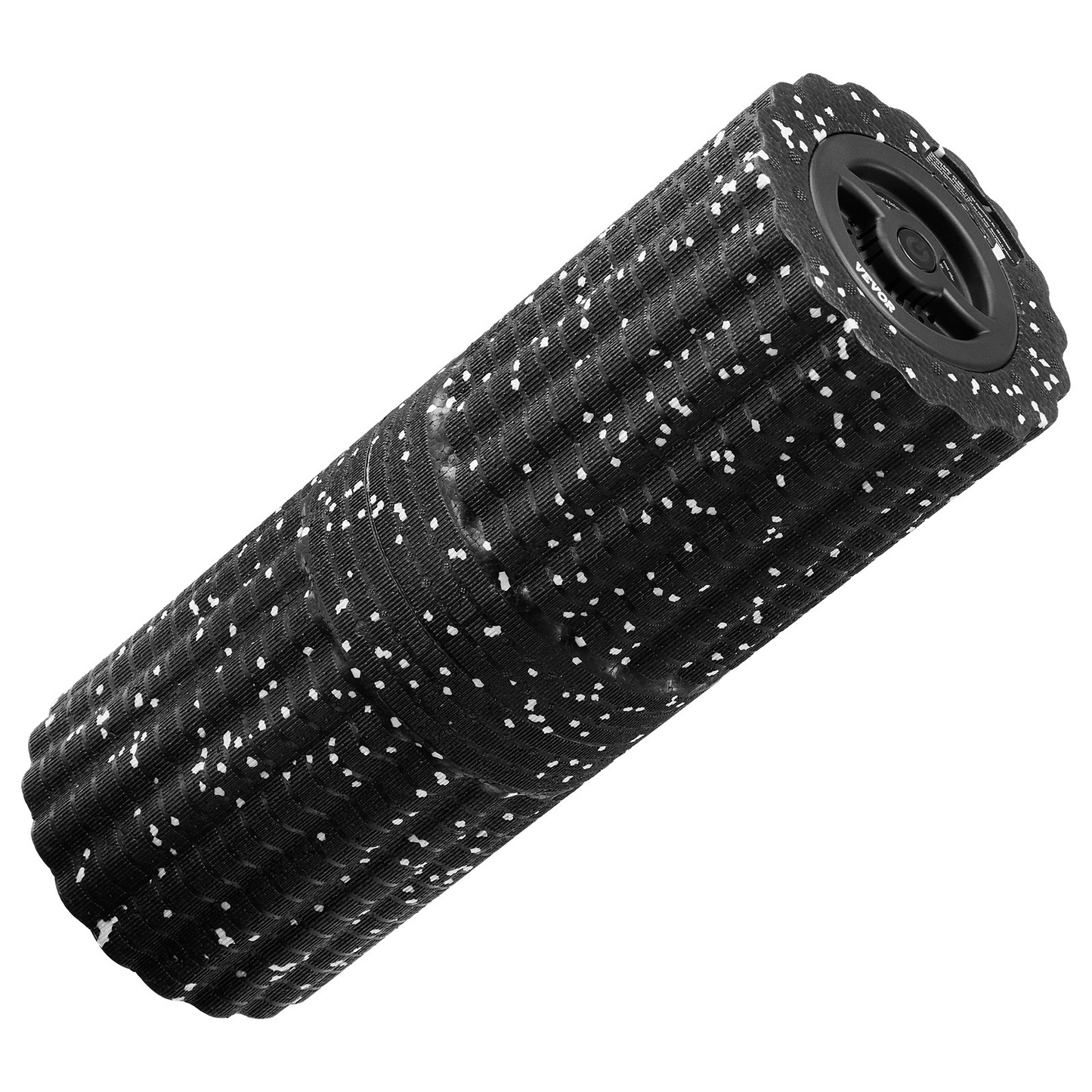 VEVOR Rechargeable Vibrating Foam Roller - 4 Intensity Levels for Deep Tissue Therapy & Enhanced Muscle Recovery
