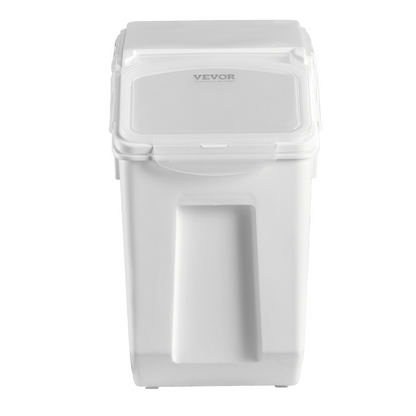 Airtight Kitchen Bin Set: 3.5Gal & 4.5Gal Ingredient Storage Containers - Large Capacity, Damp-Proof, Easy-to-Clean PP Material, Ultimate Pantry Organization