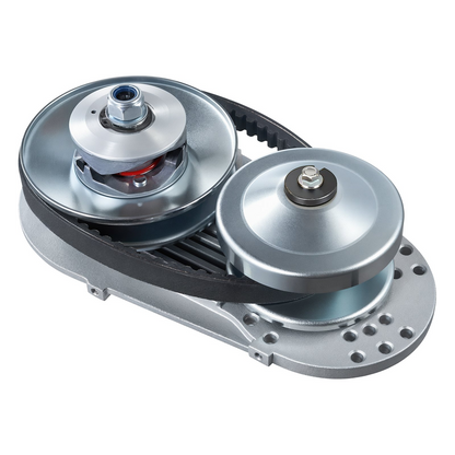 High-Performance 2000 RPM Drive Clutch - Durable Clutch with 2-8 HP Engine Compatibility & Robust Rubber Belt for Versatile Use