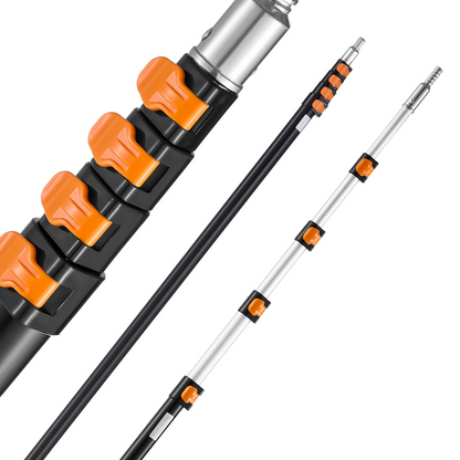 Telescoping Extension Pole 7 to 30 FT – Multi-Purpose Extension for Painting & Dusting, Lightweight and Durable