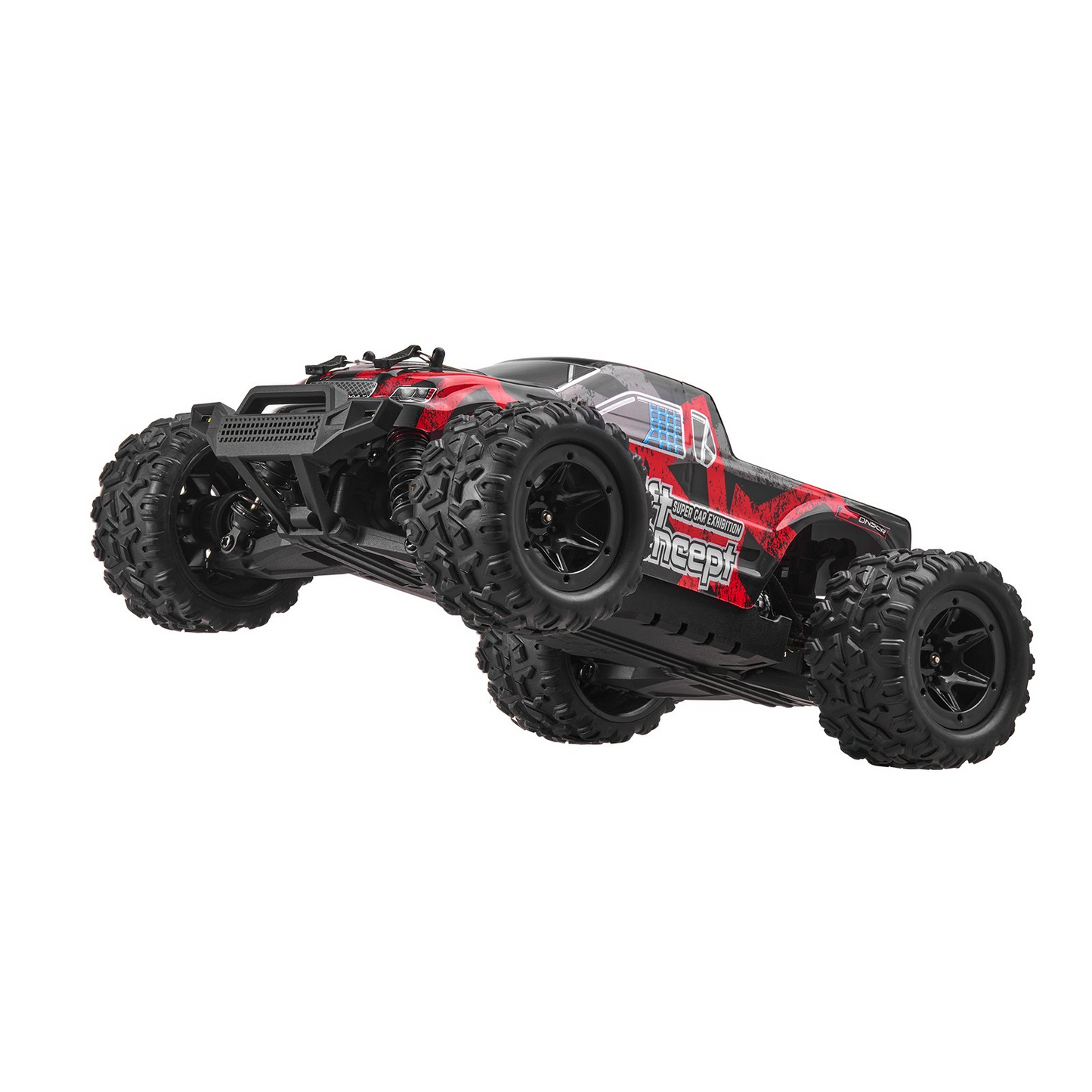 Powerful All-Terrain 4WD RC Car 1:18 Scale – Durable Off-Road Remote Control Truck for Kids – Fun Gift for Boys and Girls