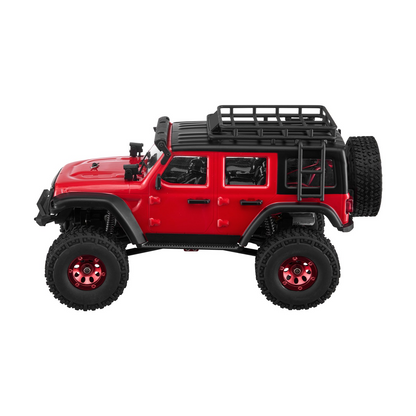 1:24 Scale 4WD Remote Control Car for Kids - Full Lighting, Durable Off-Road Truck, Perfect Gift