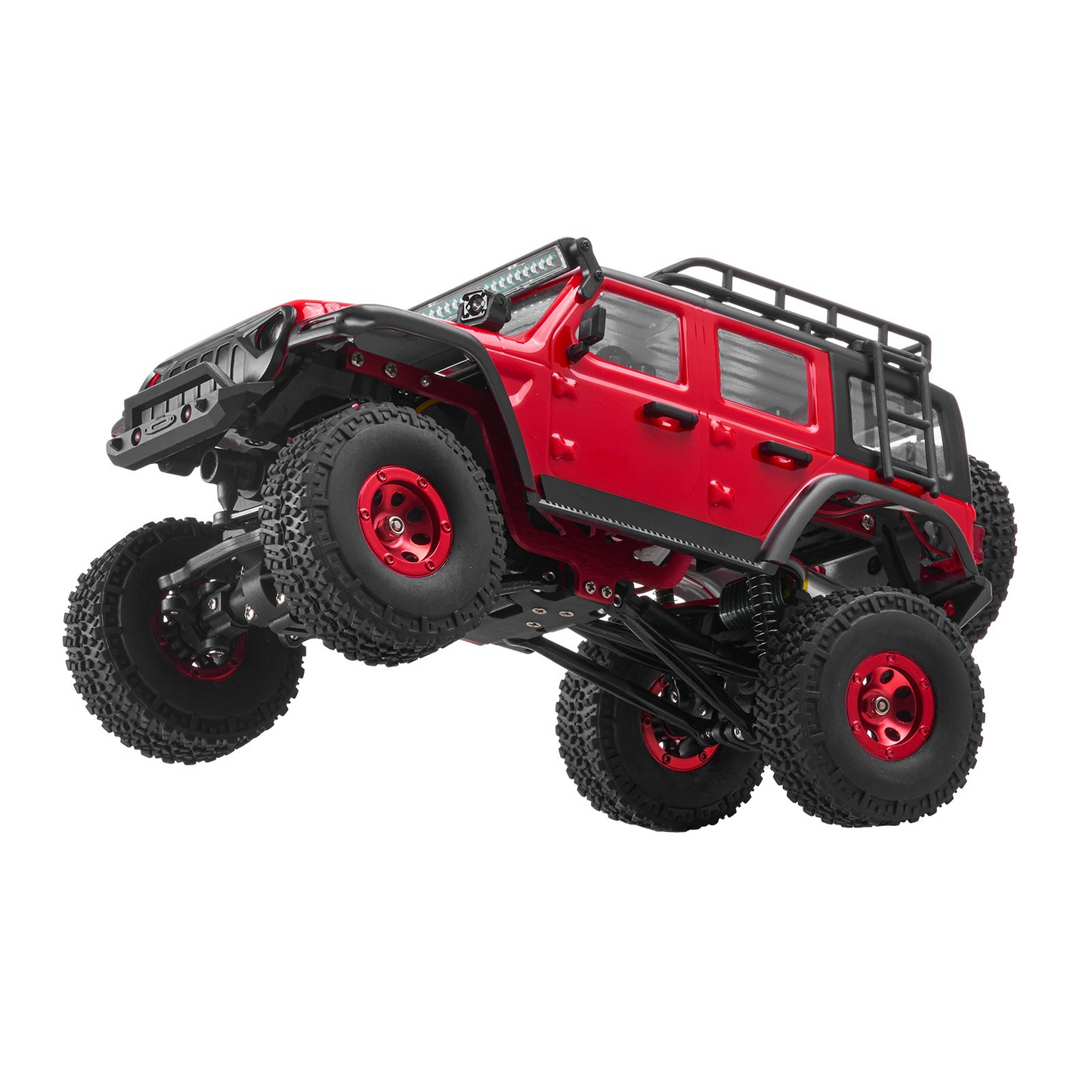 1:24 Scale 4WD Remote Control Car for Kids - Full Lighting, Durable Off-Road Truck, Perfect Gift