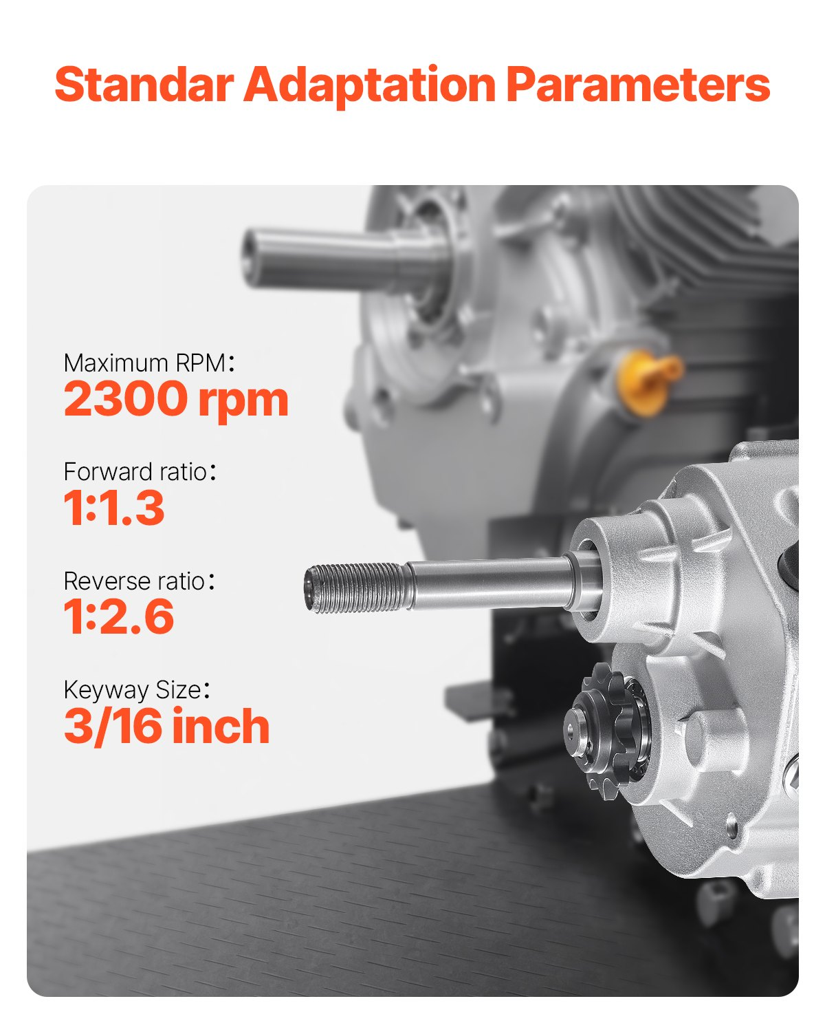 Universal 2300 RPM High-Strength Drive Clutch for 2-7HP Engines with Shift Mode - Durable Metal Craftsmanship, Easy Installation