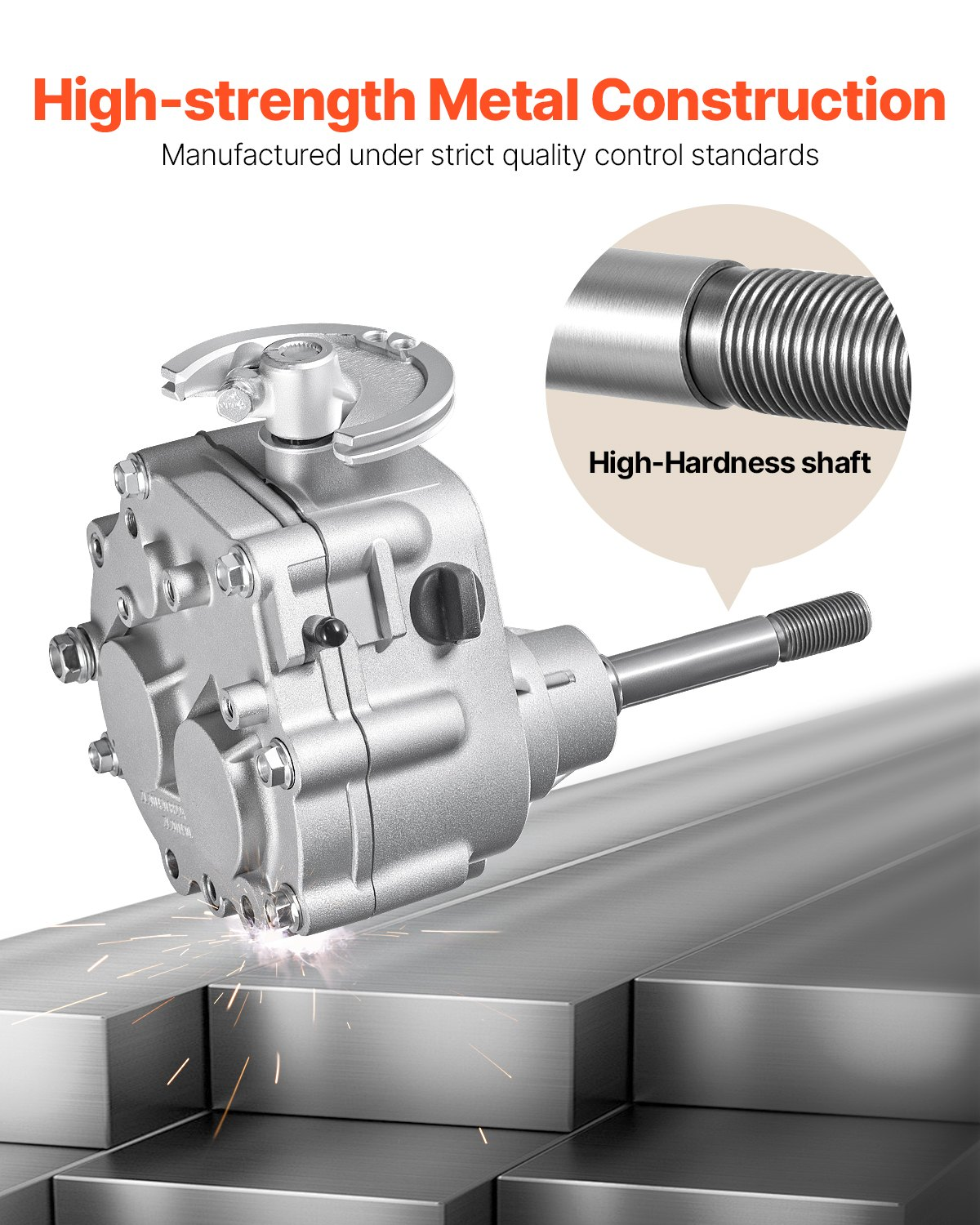 Universal 2300 RPM High-Strength Drive Clutch for 2-7HP Engines with Shift Mode - Durable Metal Craftsmanship, Easy Installation