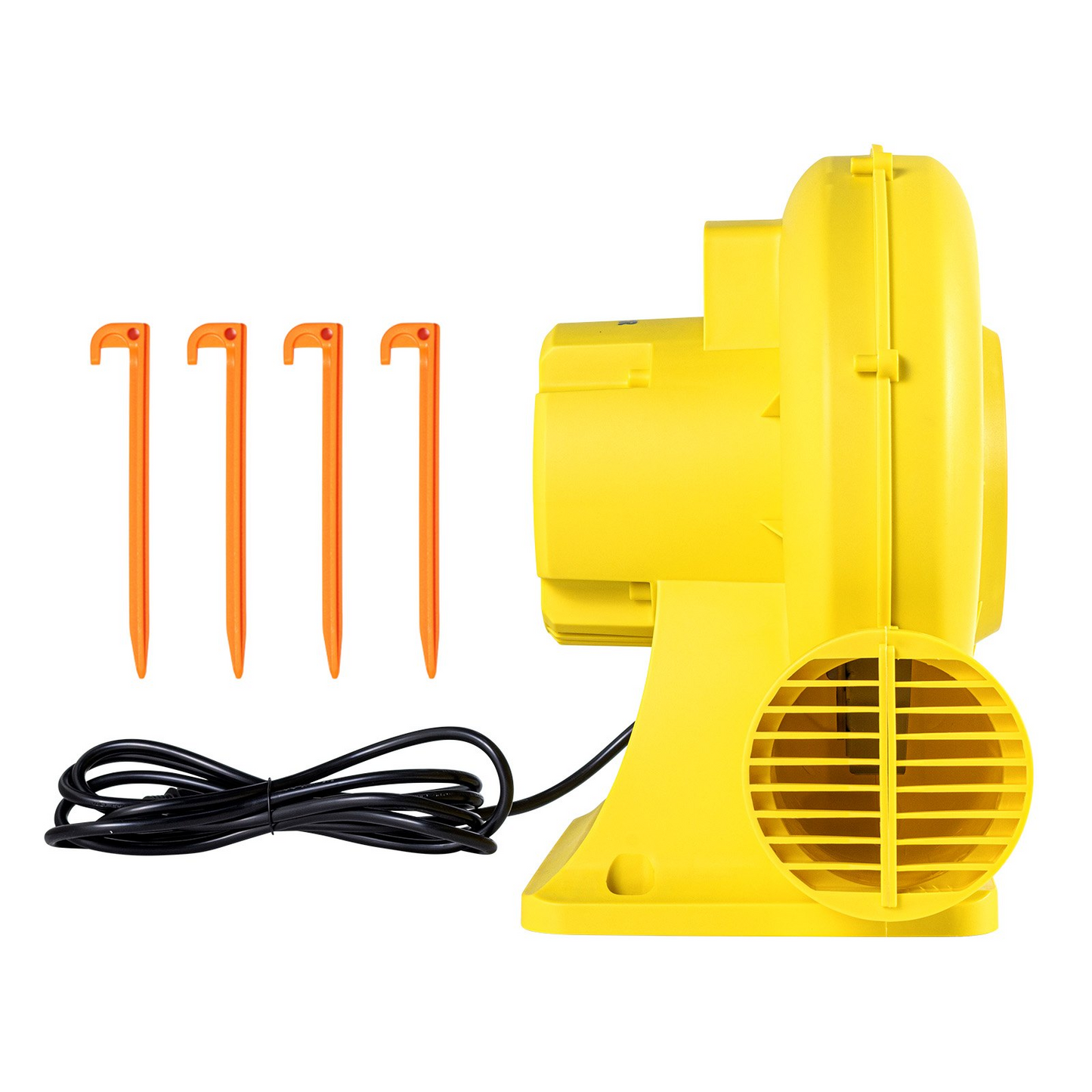 High-Power Inflatable Bounce House Blower - 450W 0.5&0.6HP Commercial Grade with Quick Inflation & Protective Design