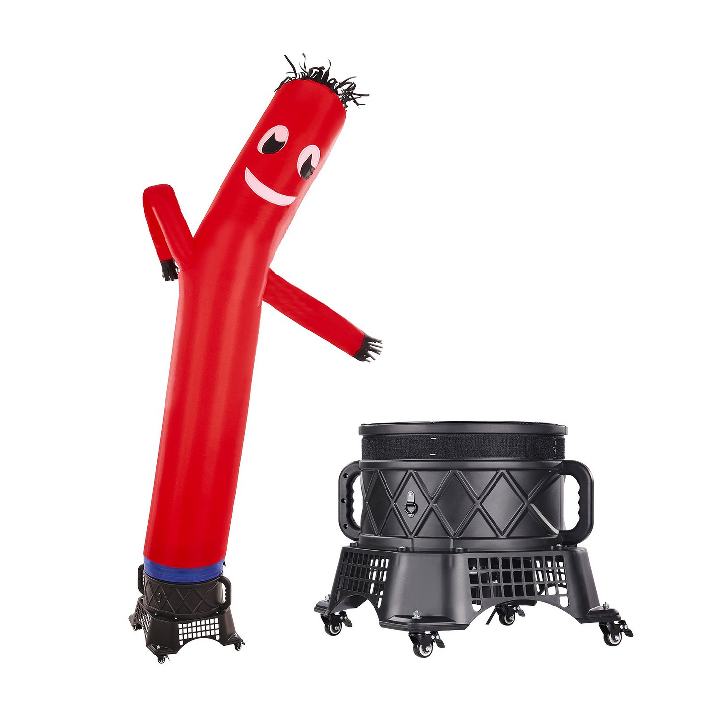 10 ft Air Dancers Wacky Waving Inflatable Tube Man with 9/10 HP Blower Fan - Perfect for Outdoor Advertising