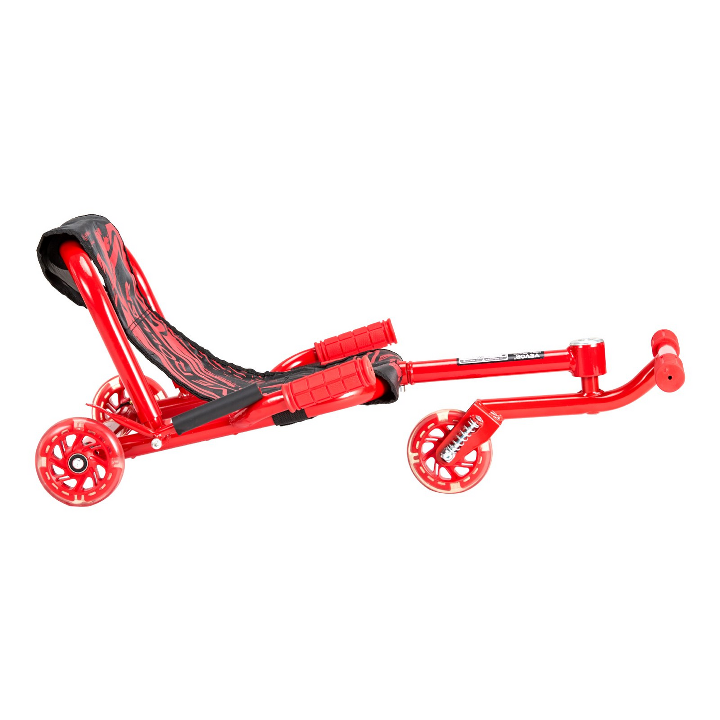 Zig-Zag Motion Drift Cart for Kids Ages 4+ | Ride on Scooter 132 lbs Capacity – Sturdy & Adjustable Fun Ride