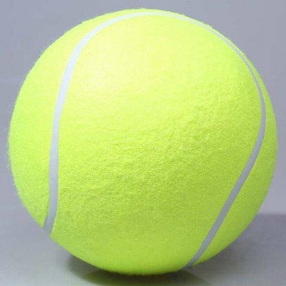 Jumbo Tennis Ball for Dogs - 9.5 Inch Giant Dog Toy - Basketball Core & Felt Outer - Ultimate Fun & Exercise for Your Pup