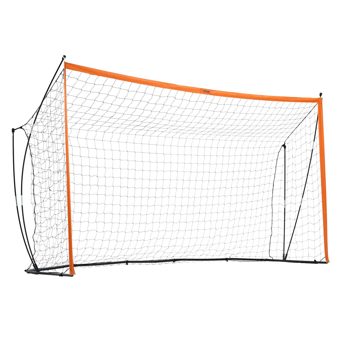 12x6 ft Portable Soccer Goal for Kids - Durable and Easy to Assemble with Carry Bag - Perfect for Backyard Training, Orange