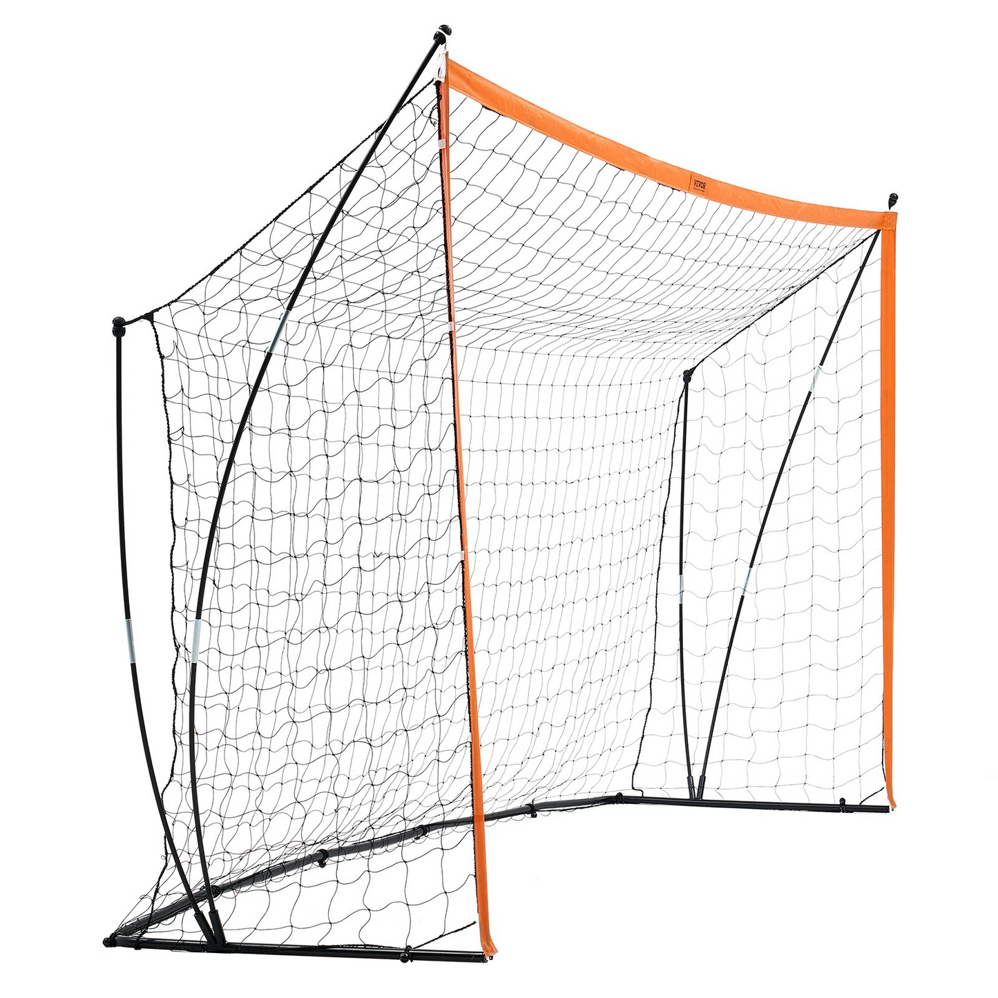 12x6 ft Portable Soccer Goal for Kids - Durable and Easy to Assemble with Carry Bag - Perfect for Backyard Training, Orange