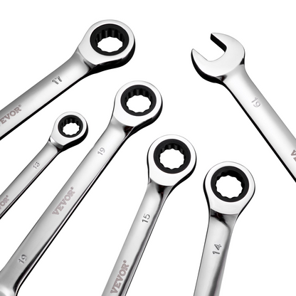 Premium 30-Piece Combination Wrench Set - SAE 1/4" to 1", Metric 8mm to 24mm with Organizer Rack | Anti-Slip Design, Chrome Vanadium Steel for Durability, Ergonomic Grip for Comfort