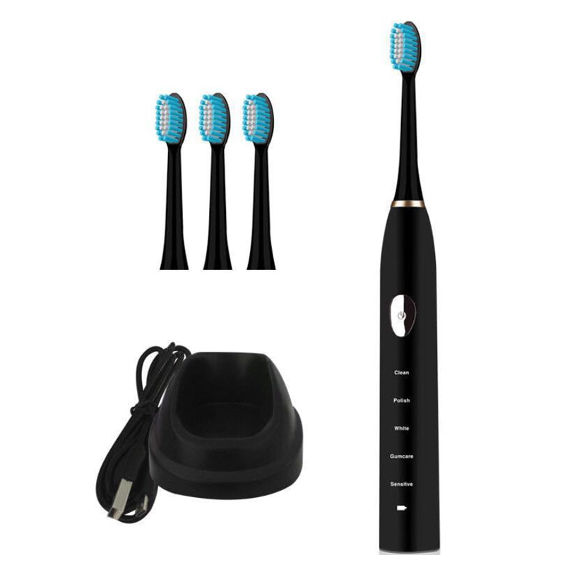 MySonic All Clear Powered Tooth Brush Set - Complete Oral Care System