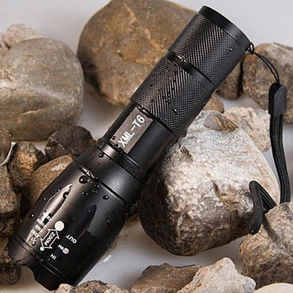 Grab-N-Go Zoomable Focusing Flashlight In 5 Colors - Lightweight & Powerful