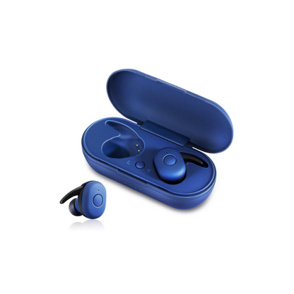 Twin Bluetooth Earpods With Chargeable Box - Wireless Headphones with Noise Cancellation and Siri Compatibility