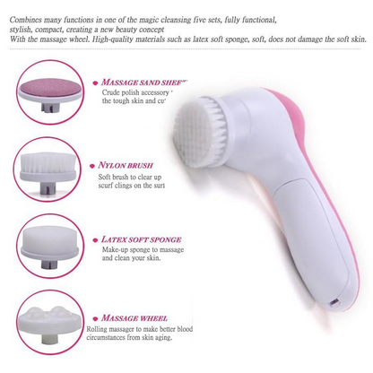 SPIN & CLEAN Your Little Spa at Home - Portable and Effective Skincare Tool