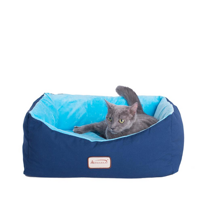 Armarkat Pet Bed Model C09HSL/TL Blue - Comfortable and Durable for Cats and Small Dogs