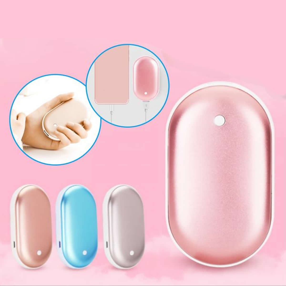 Stay Warm and Connected with the Warm And Cozy Portable Hand Warmer And Power Bank