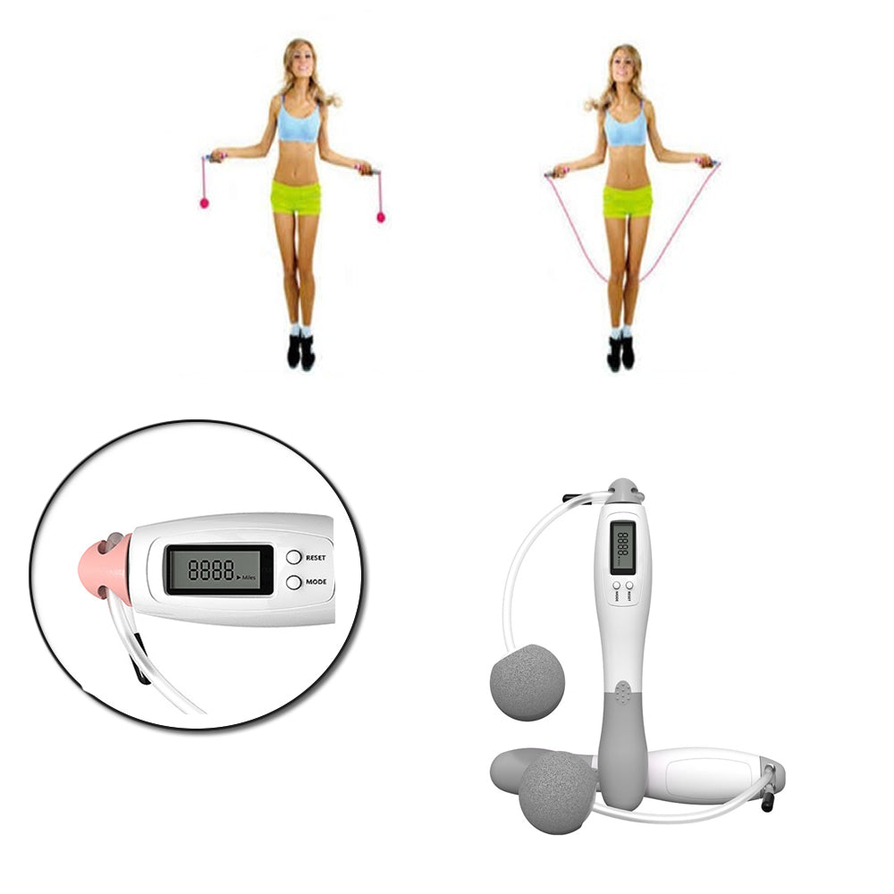 Home Gym Full Body Exerciser - Electronic Jump Skip Rope for Anyone